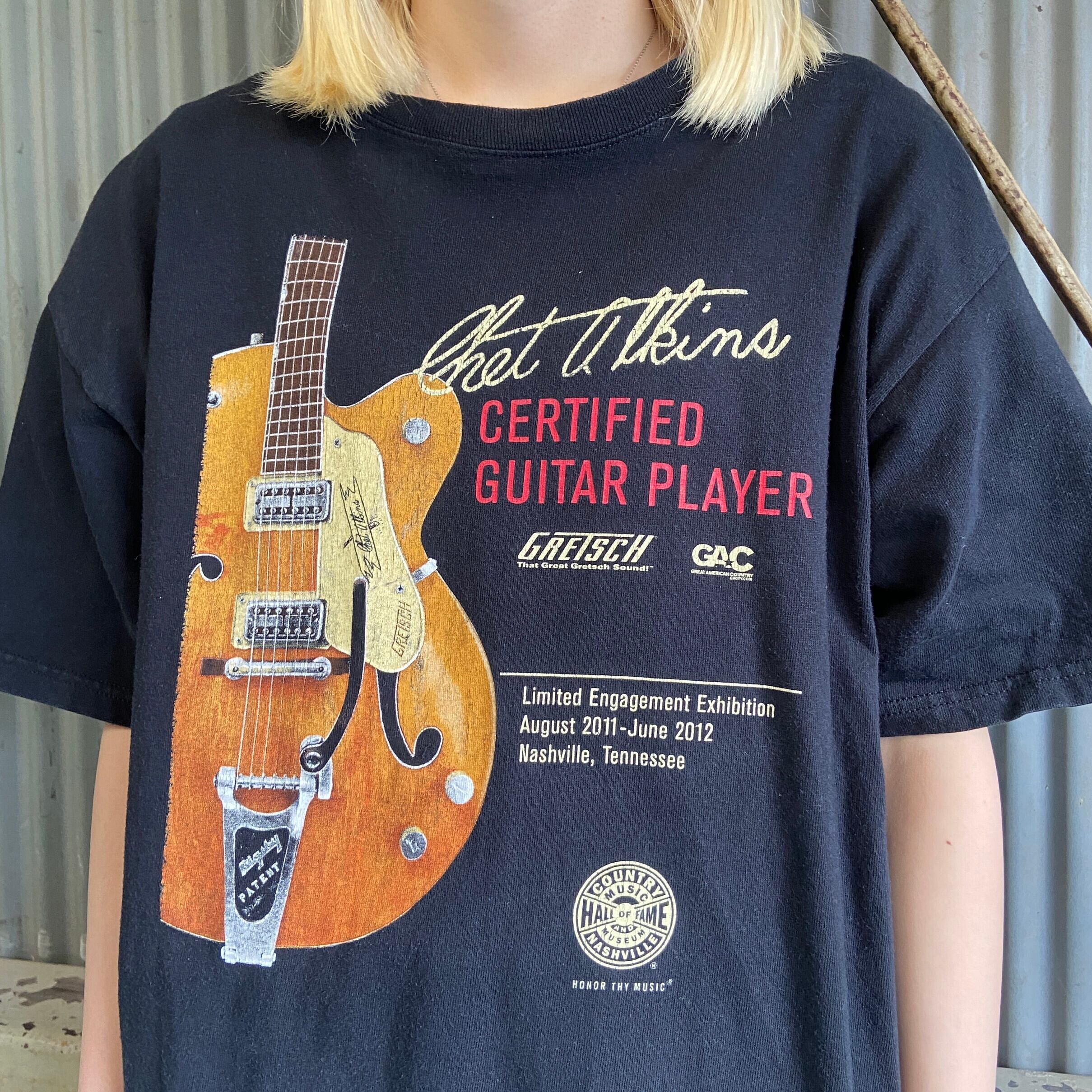 HONOR THY MUSIC グレッチ Gretsch エレクトリック・ギター プリント T 