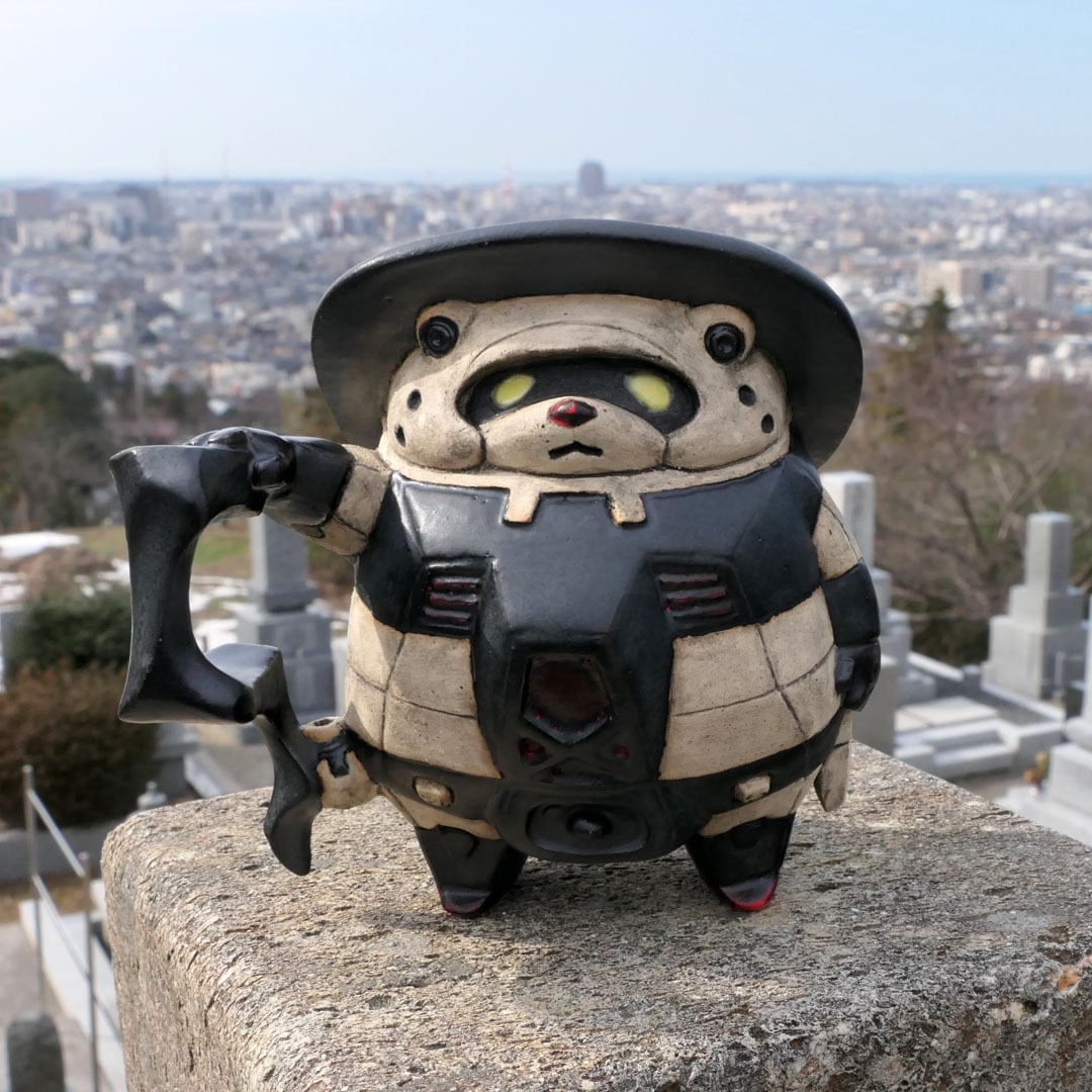 メカたぬき形マグカップ | セラミミックonlinestore