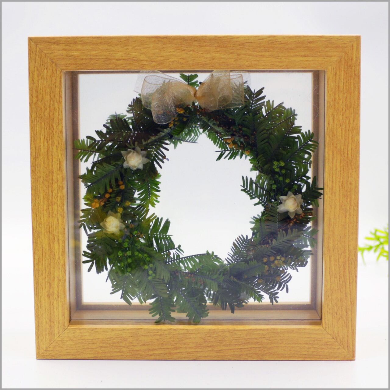 クリスマスリース 枠茶色 Betty Sflower