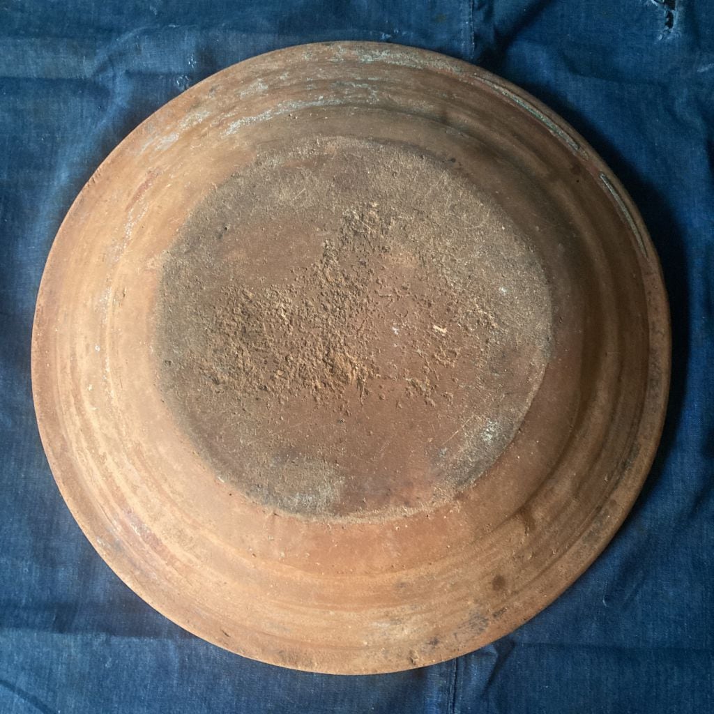 18世紀スウェーデンのスリップウェアの大皿 | Myshica Antik