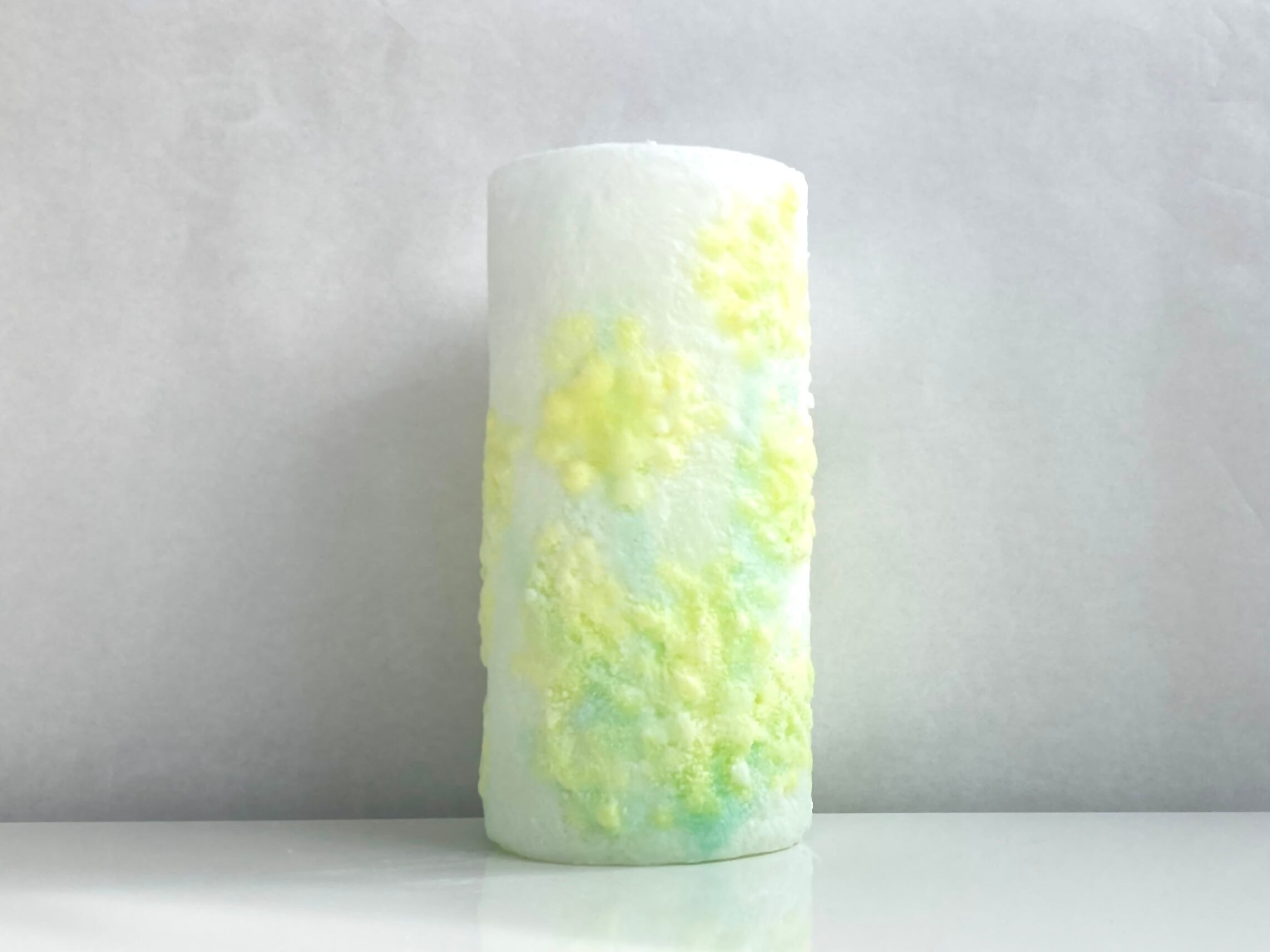 ミモザキャンドル|筒形Lサイズ