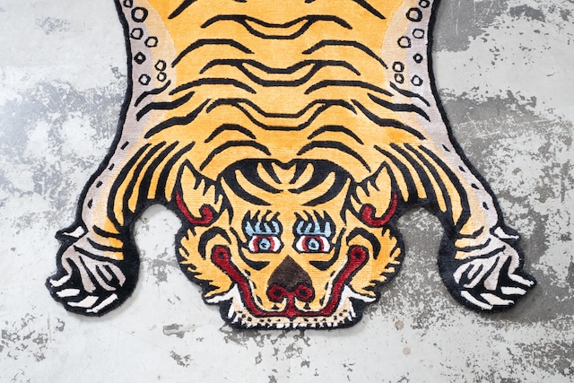 Tibetan Tiger Rug 《Sサイズ•シルク243》チベタンタイガーラグ