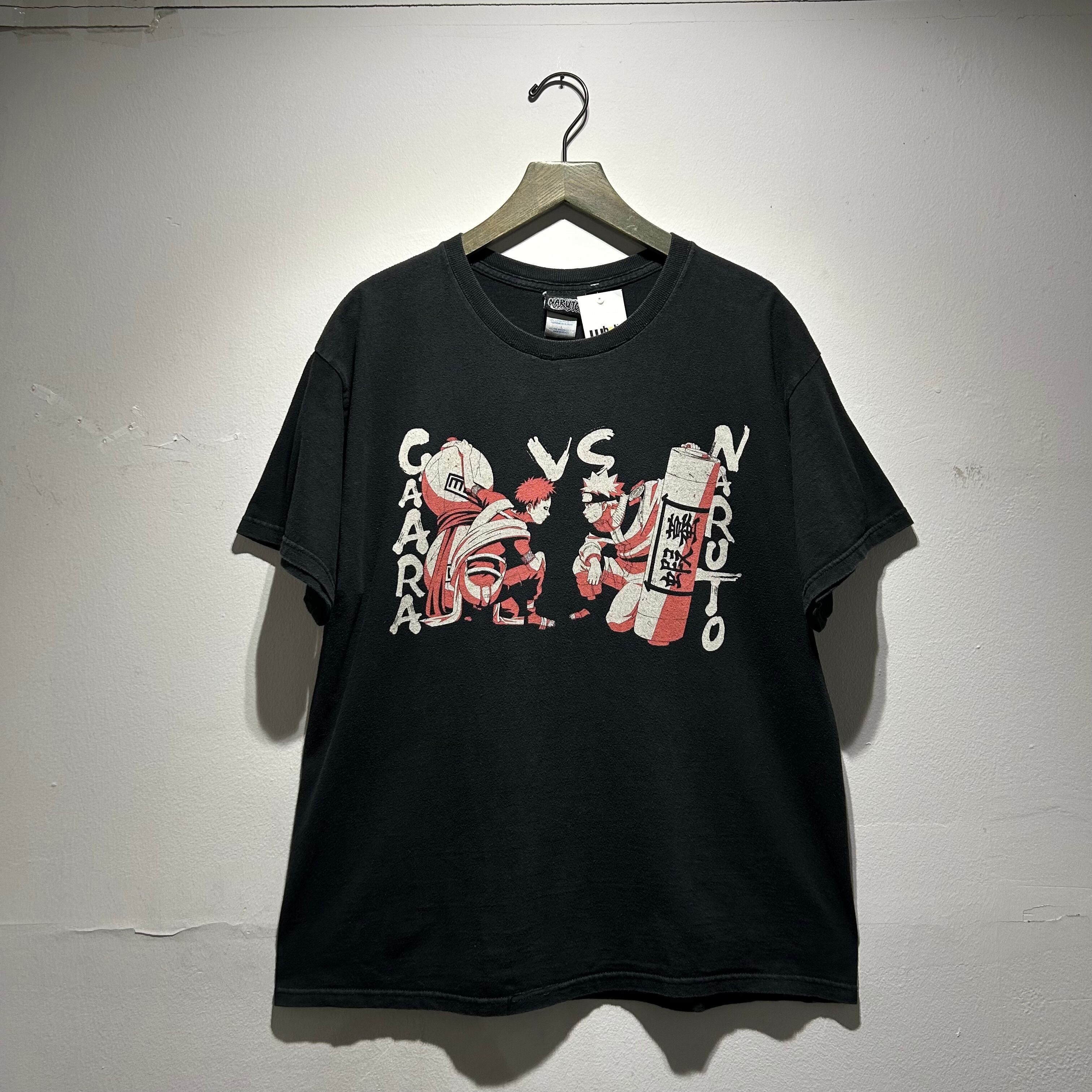 00s NARUTO "NARUTO vs GAARA" T-shirt【仙台店】