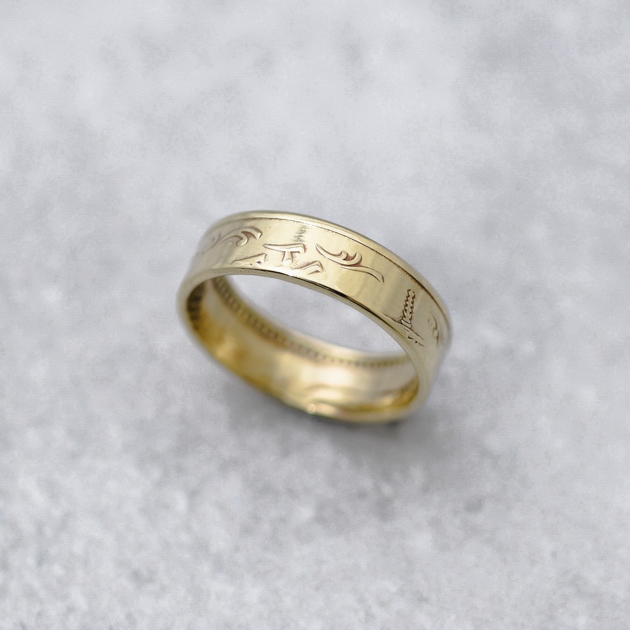 韓国 10ウォン コインリング｜KOREA 10WON COINRING