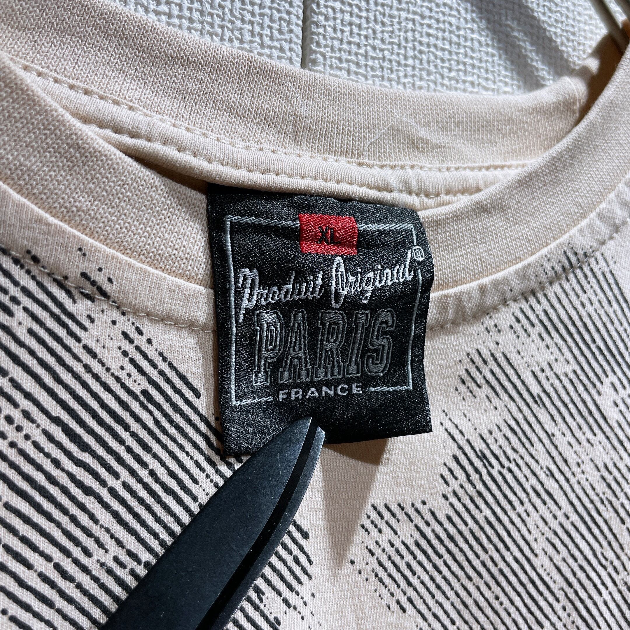 ” Paris Tour Eiffel ” printed loose silhouette cotton Tee