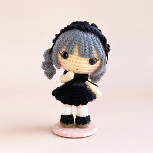 あみっコドール mini ＊ 黒ロリータ