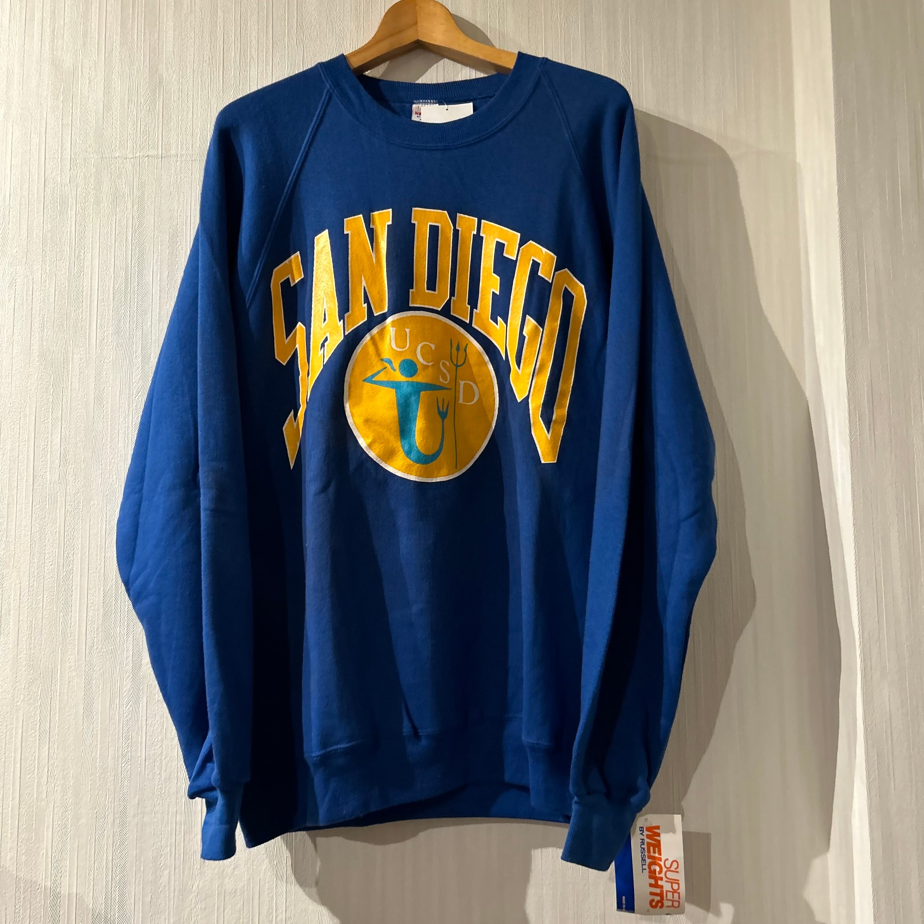 UCSDカリフォルニア大学サンディエゴ校 スウェット 90's UCSD(カリフォルニア大学サンディエゴ校) 刺繍スウェット