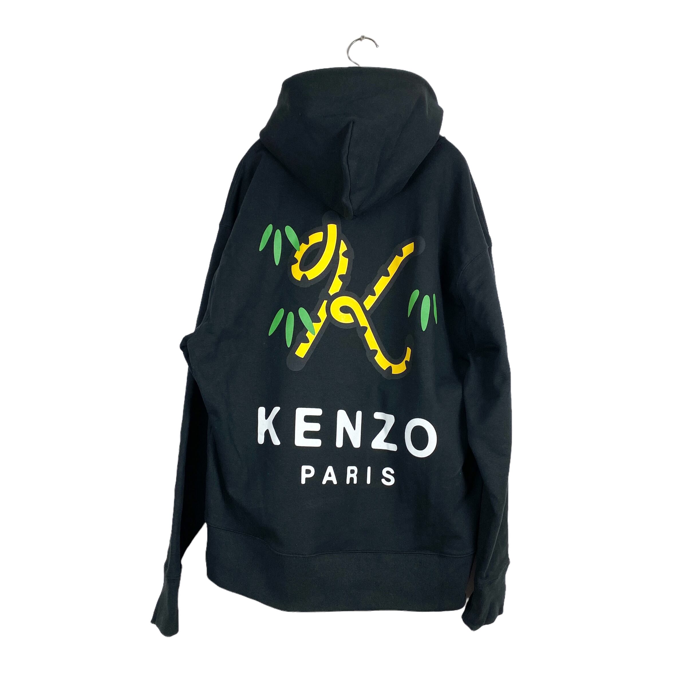 KENZO (ケンゾー) TIGER TAIL OVER SIZE PARKER 22SS (black ...