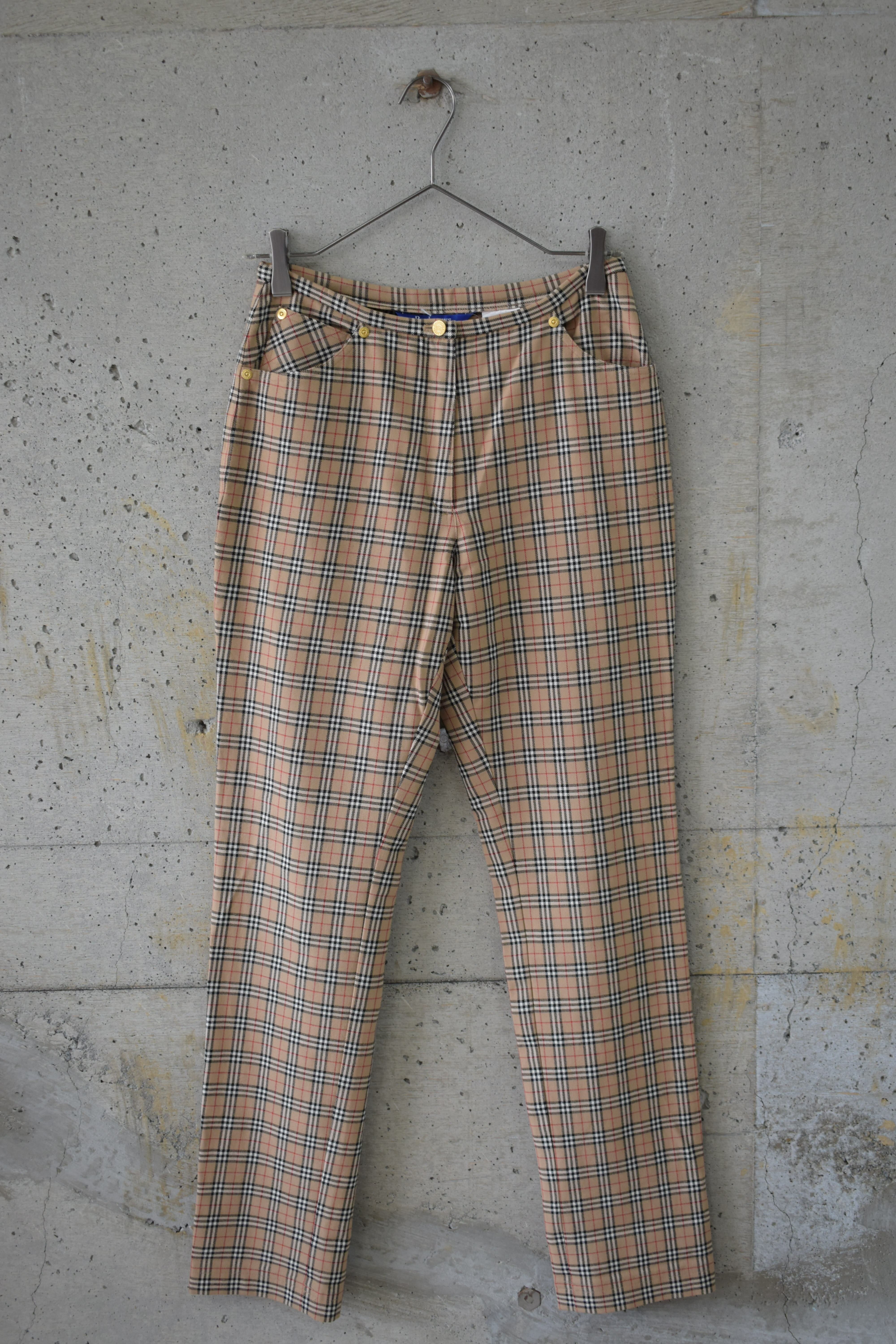 Nova Check trousers