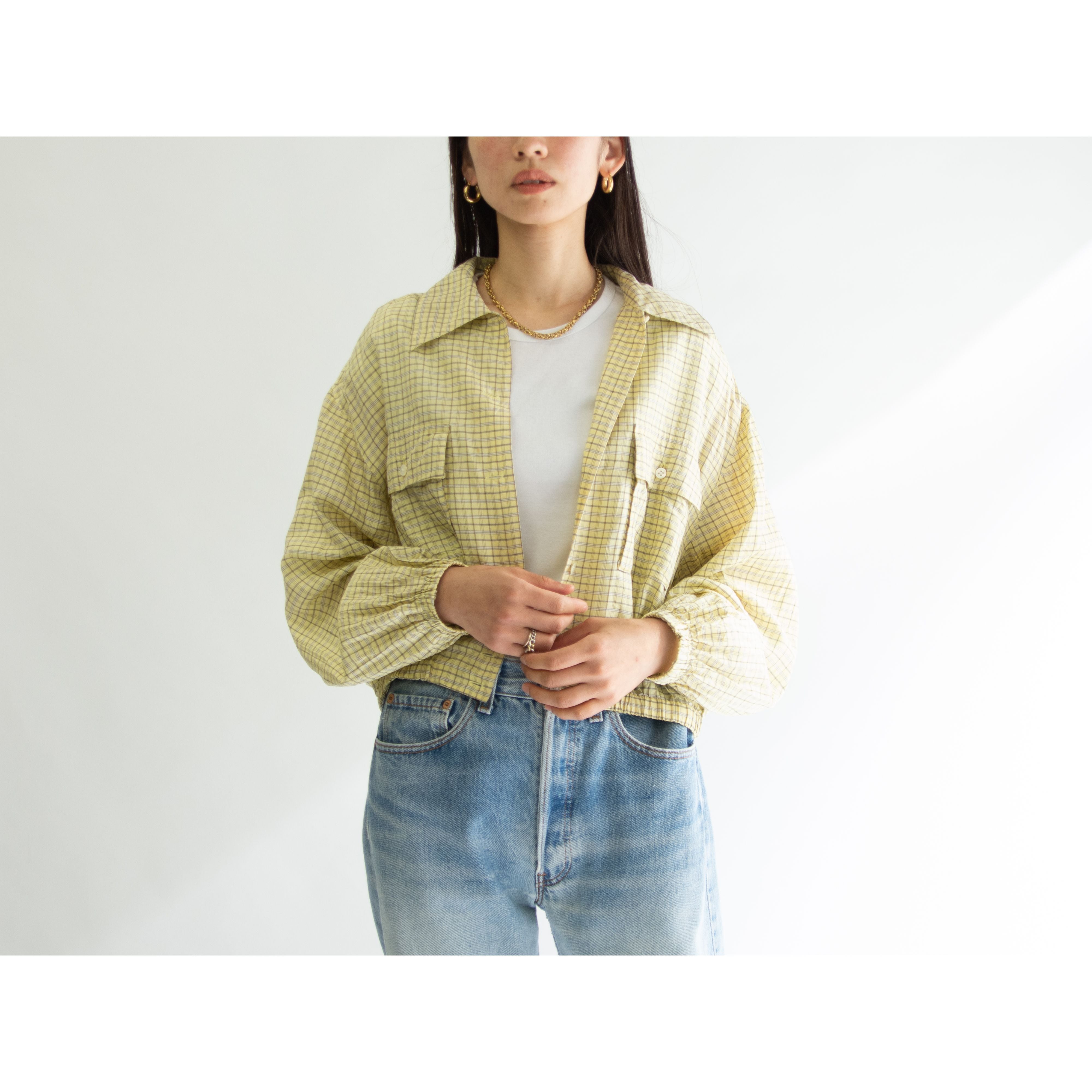 Christian Dior sports 】100% Silk Oversized Shirt Jacket