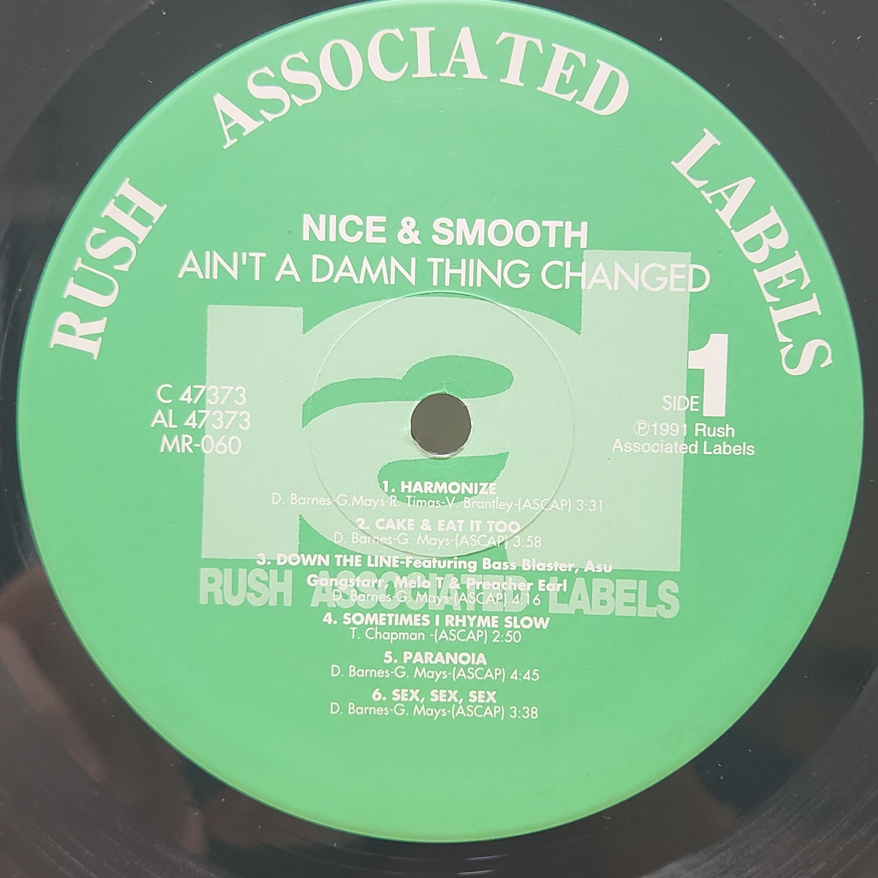 Nice & Smooth / Ain't A Damn Thing Changed [C 47373] - 画像3