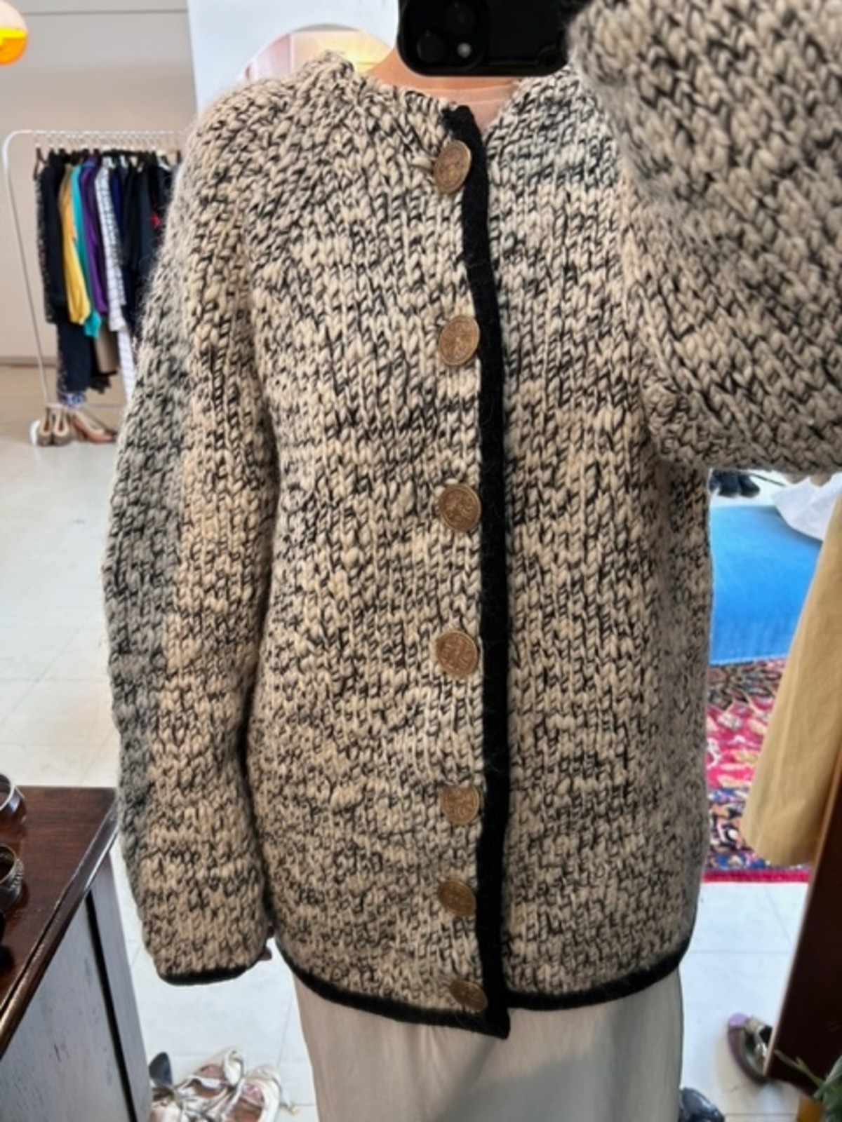 Signify Knits vintage knit cardigan