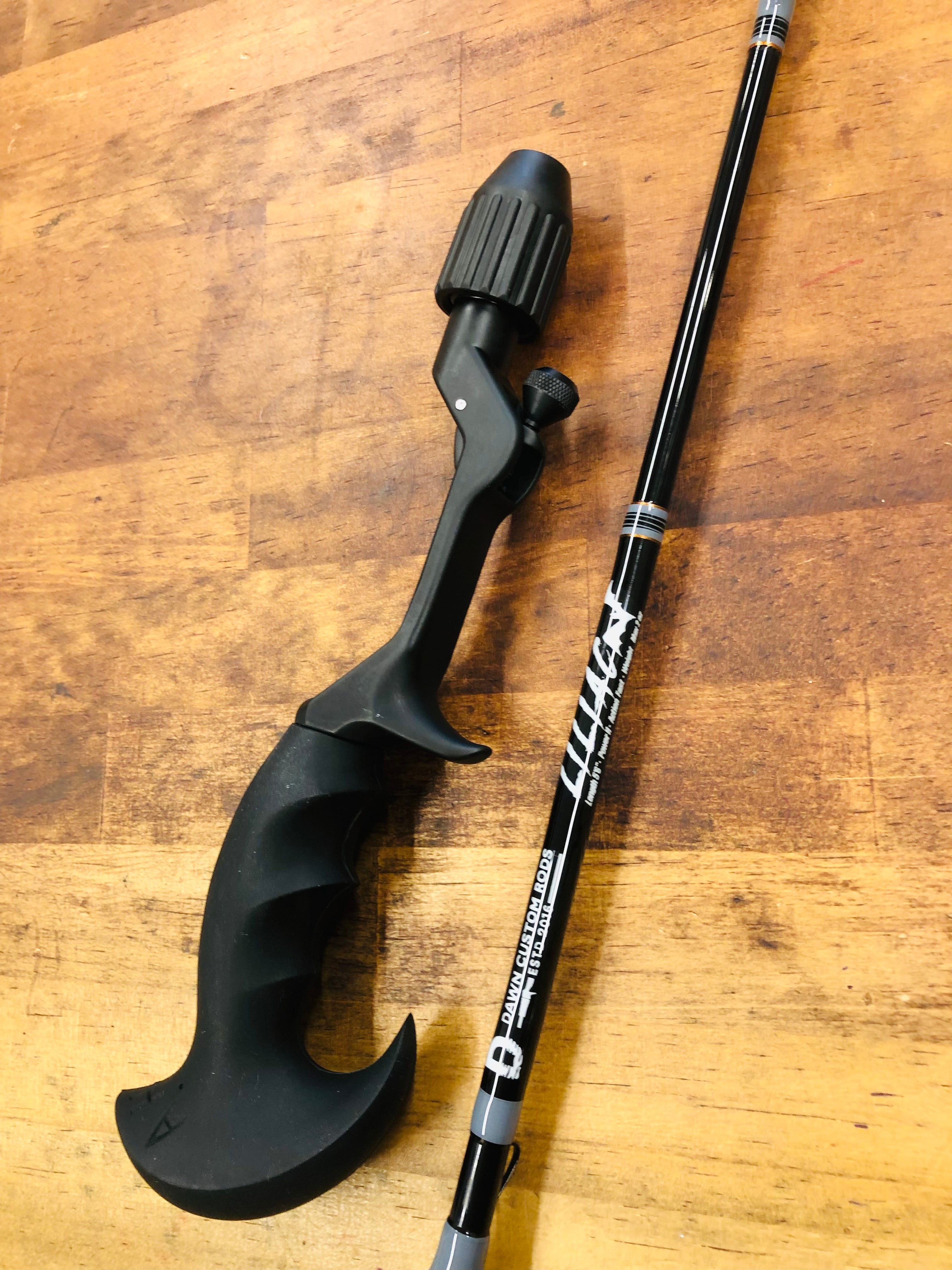 希少 DAWN CUSTOM RODS ダウンカスタムロッドACE High 610h ウッド