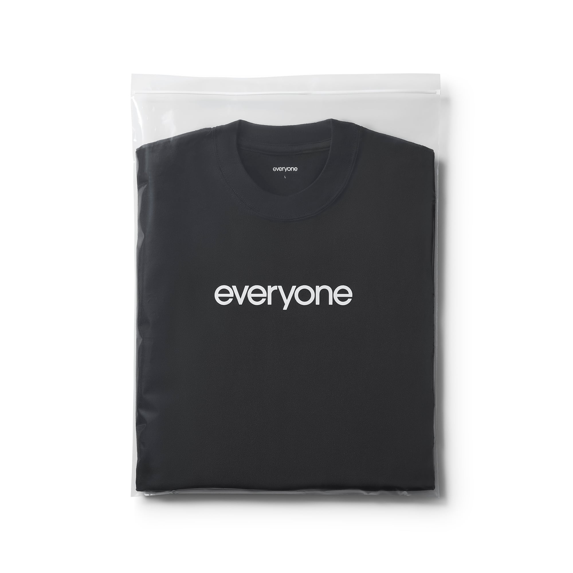 everyone 3P tee shirts (BLACK) | everyone