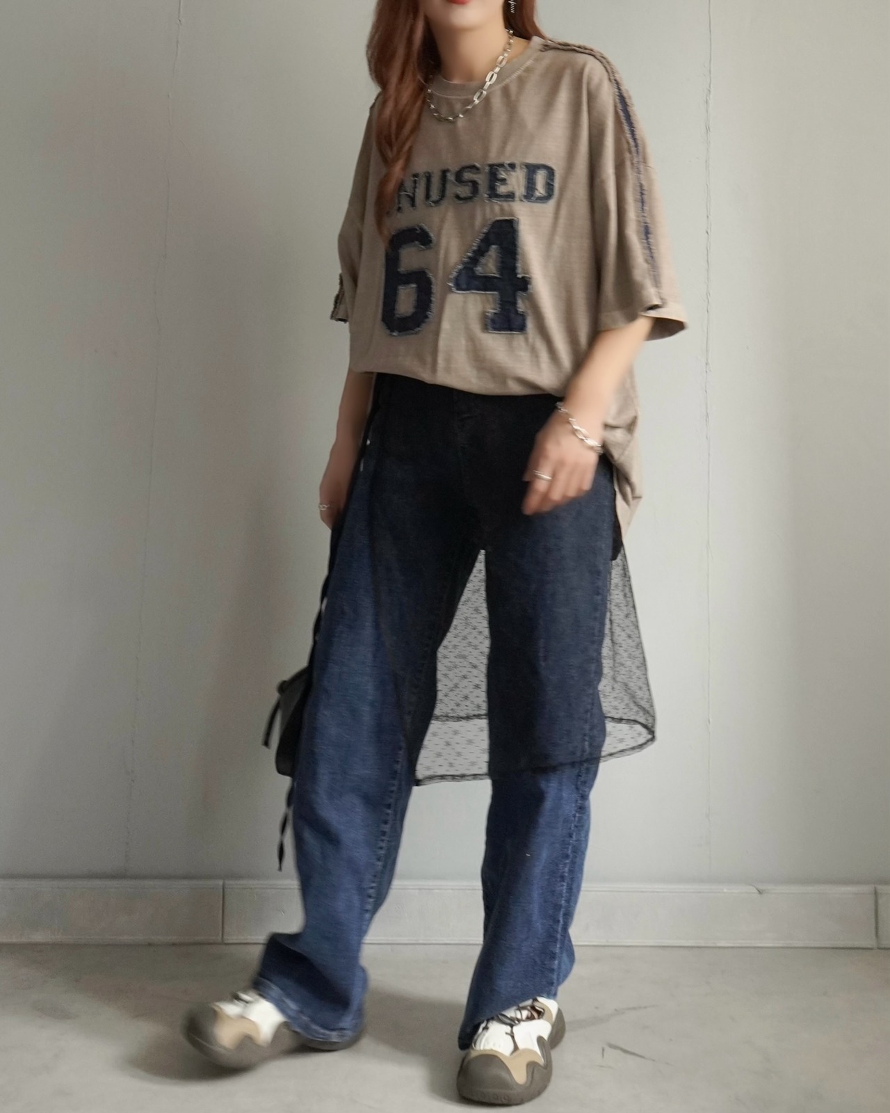 【unused.lab】Sideline denim patch CS/moca