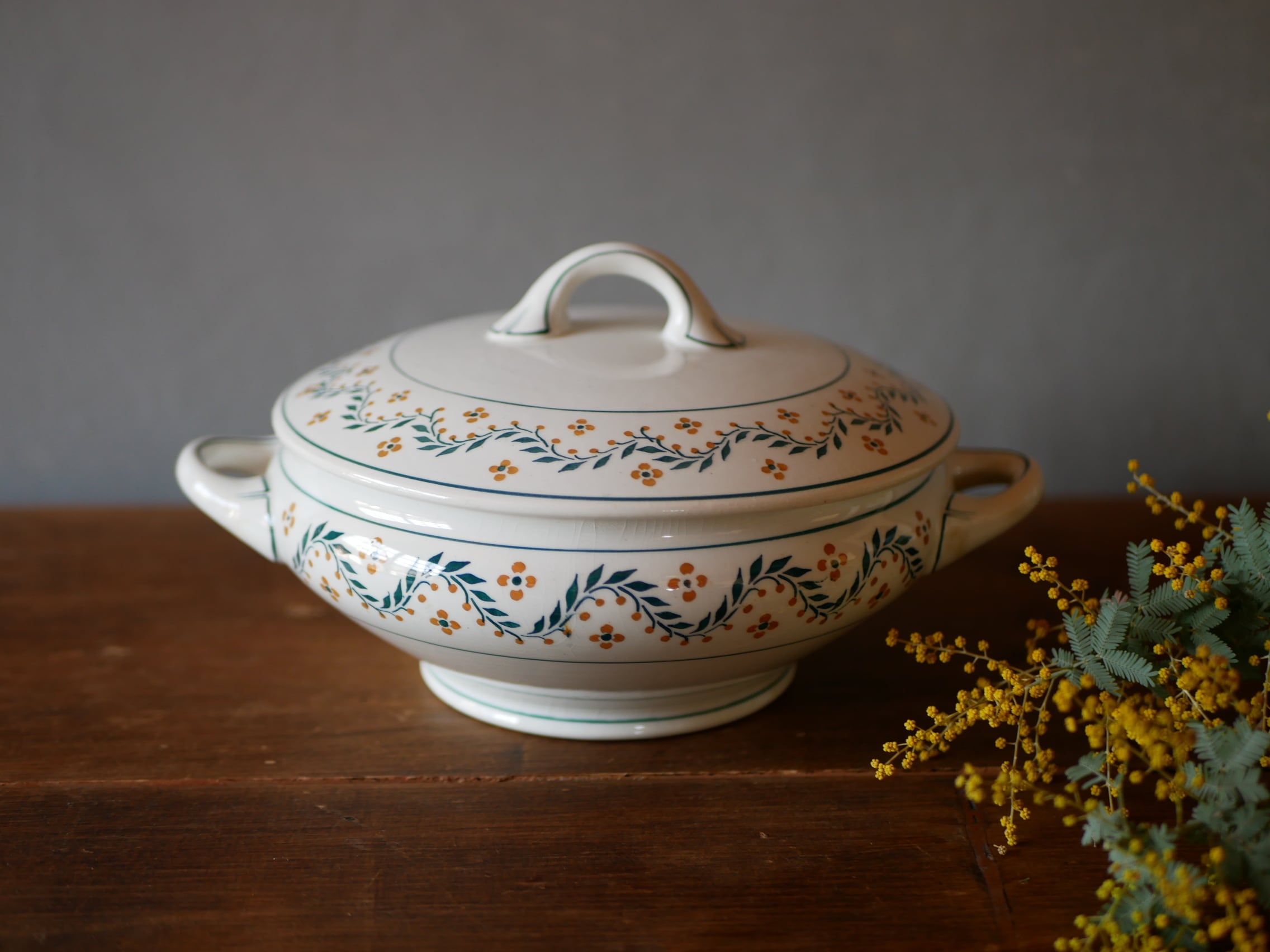 ミモザ レギュミエ フランスアンティーク ブロカント リュネビル