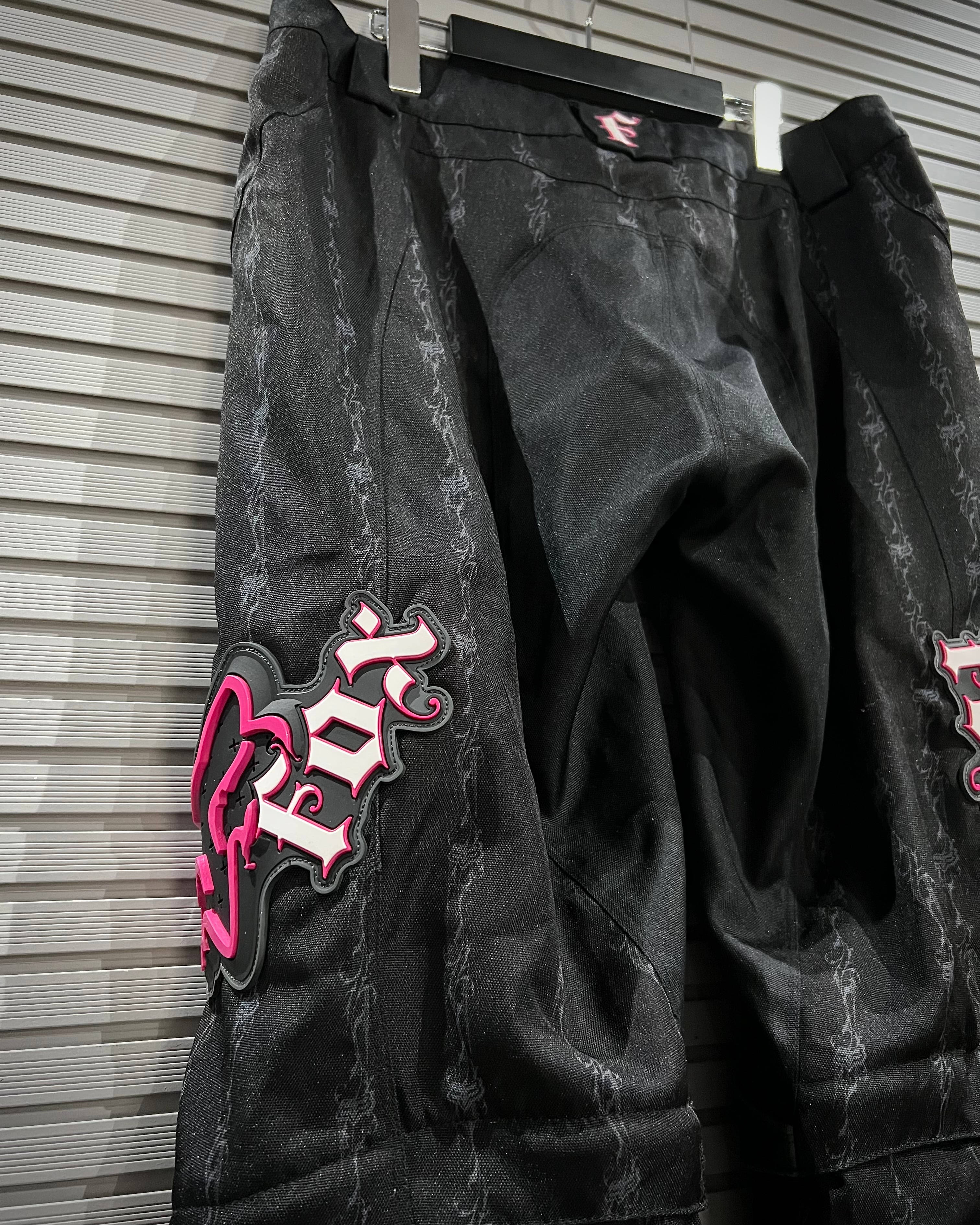 X VINTAGE】 “FOX RACING” “2WAY” Convertible Gimmick Racing Pants