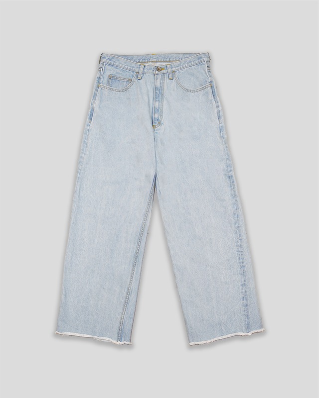 MM CUTOFF DENIM SLACKS