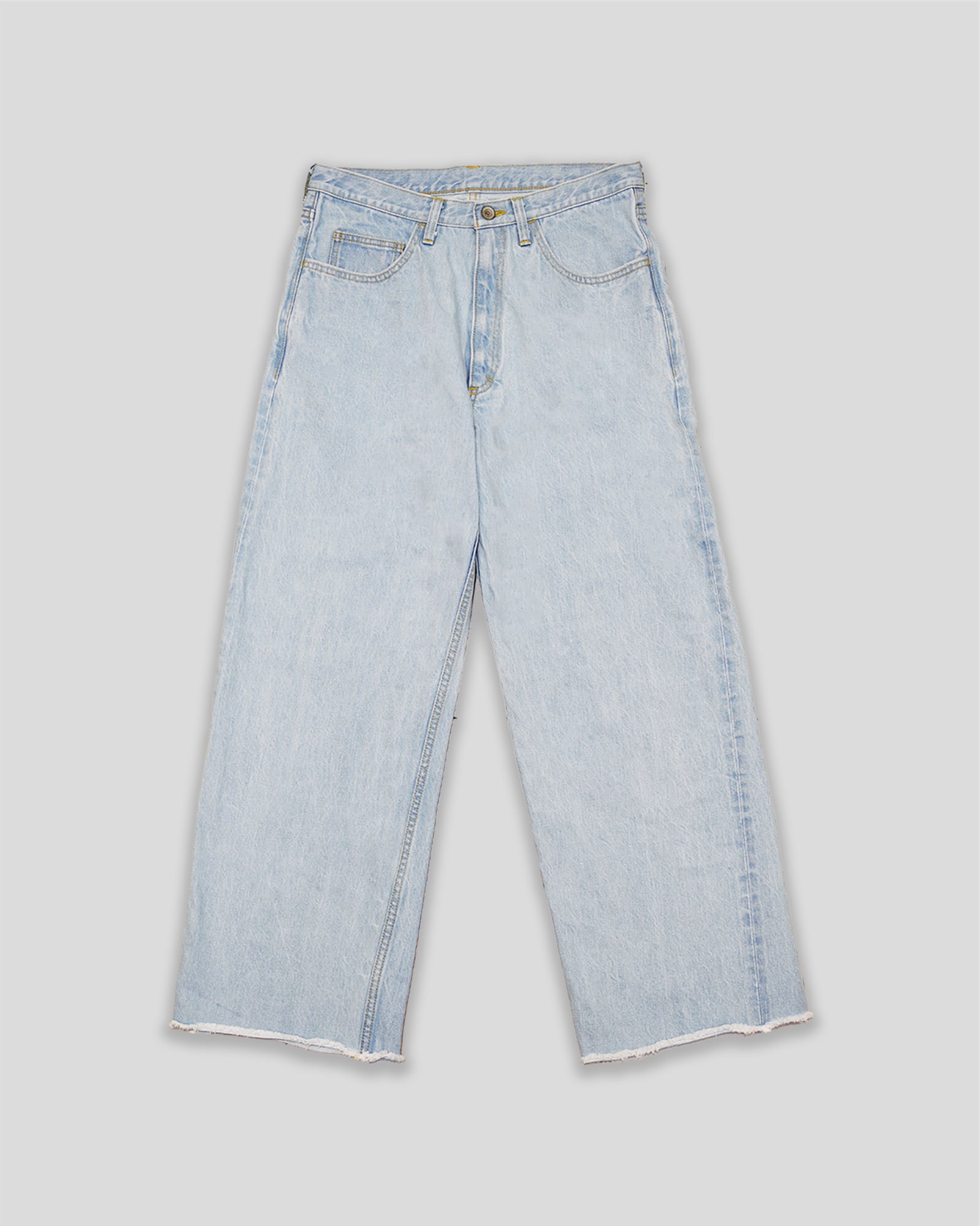 MM CUTOFF DENIM SLACKS