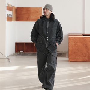 LINEAGE STITCH ワークステッチシャツ K5500