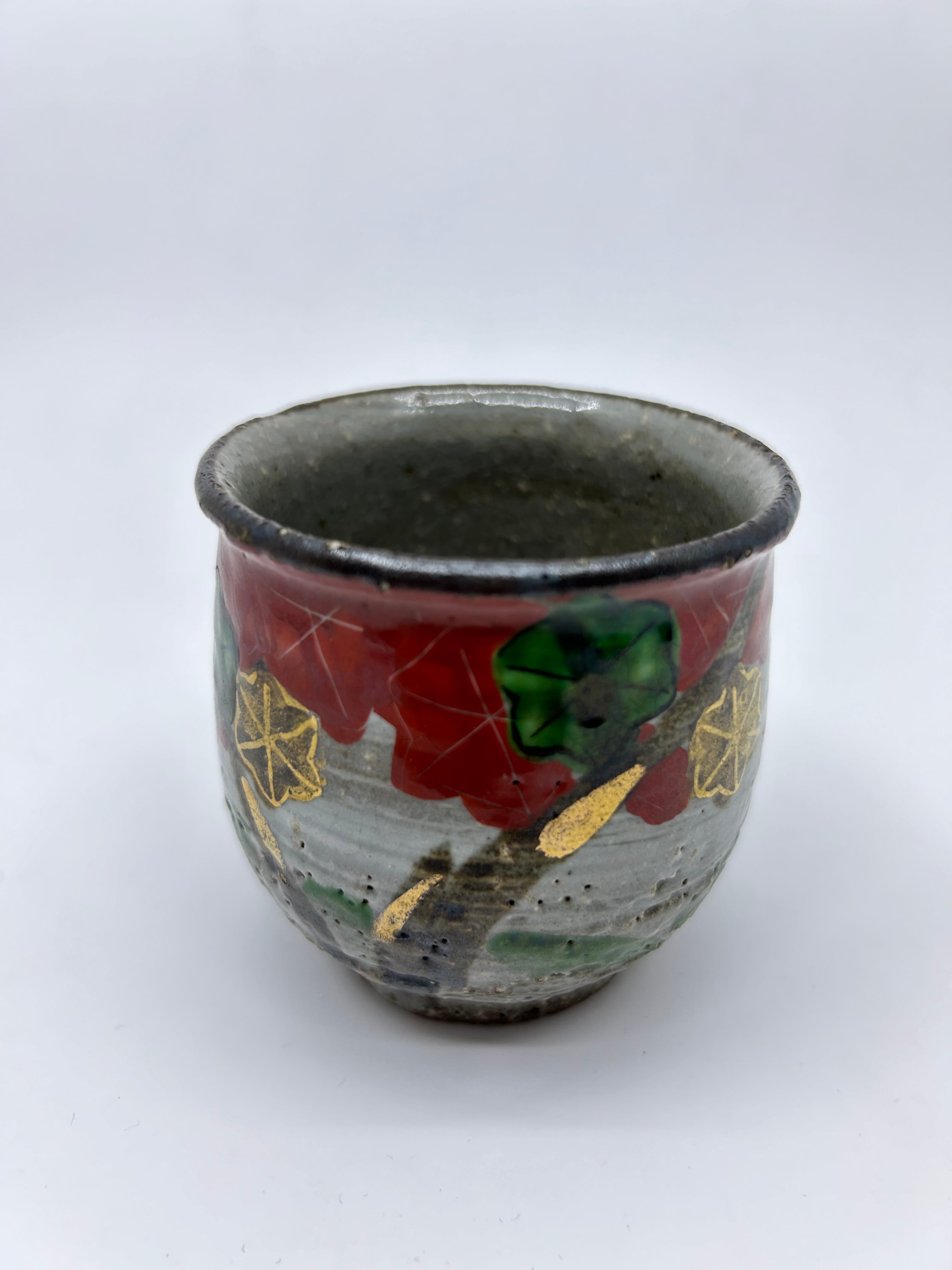 清水焼 湯呑み 絵付け 桜 陶葊 京焼 オクシマ湯呑み 桜 京焼・清水焼 陶