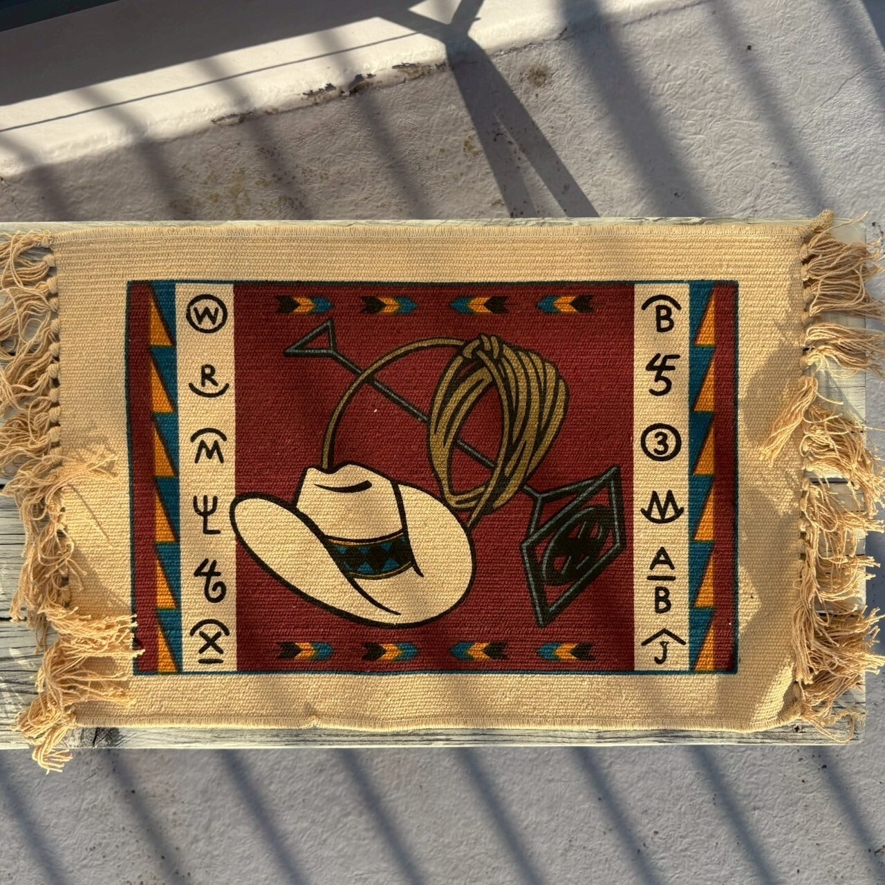 el paso WESTERN テーブルマット