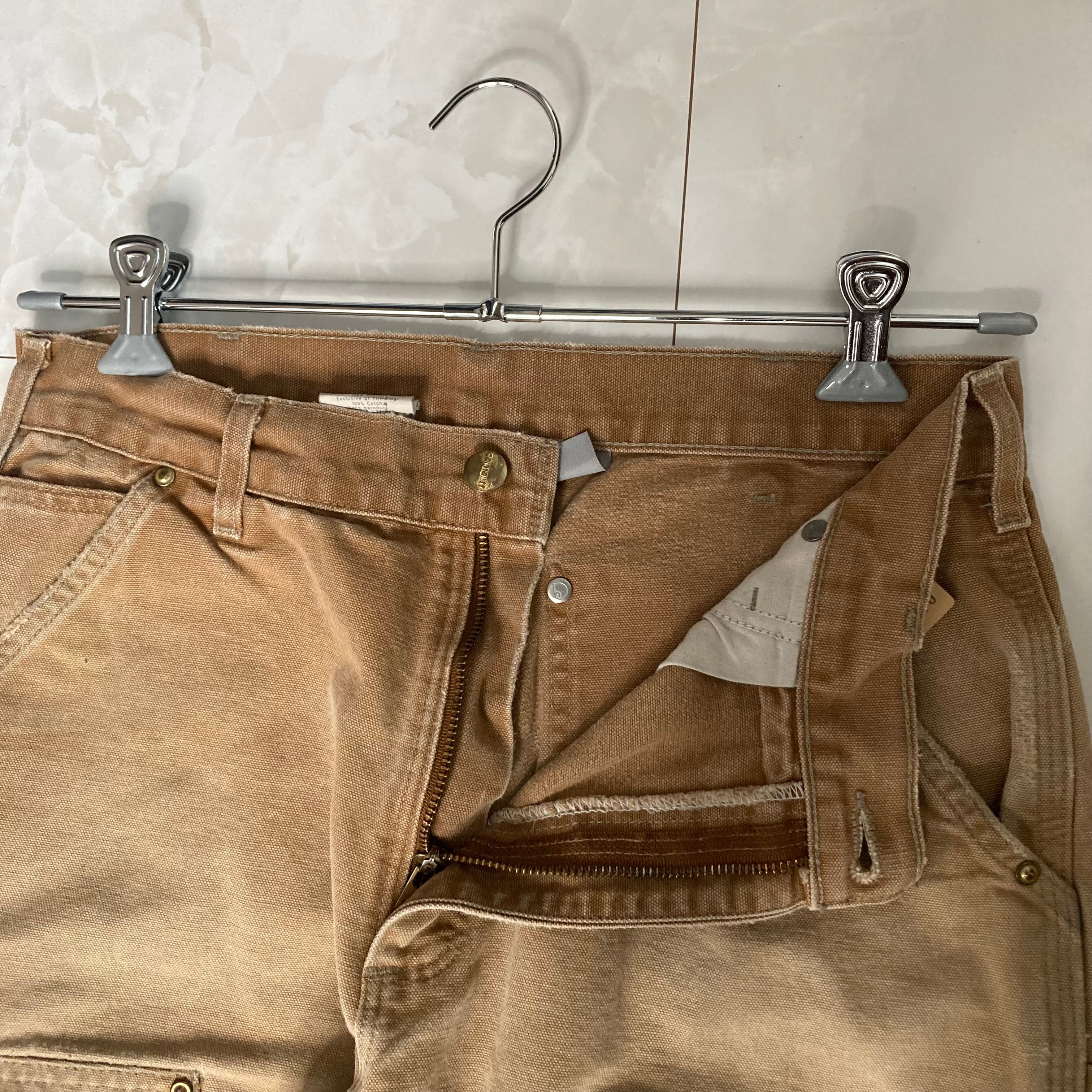 Made in USA】【W33×L30】Carhartt ダブルニーペインターパンツ 