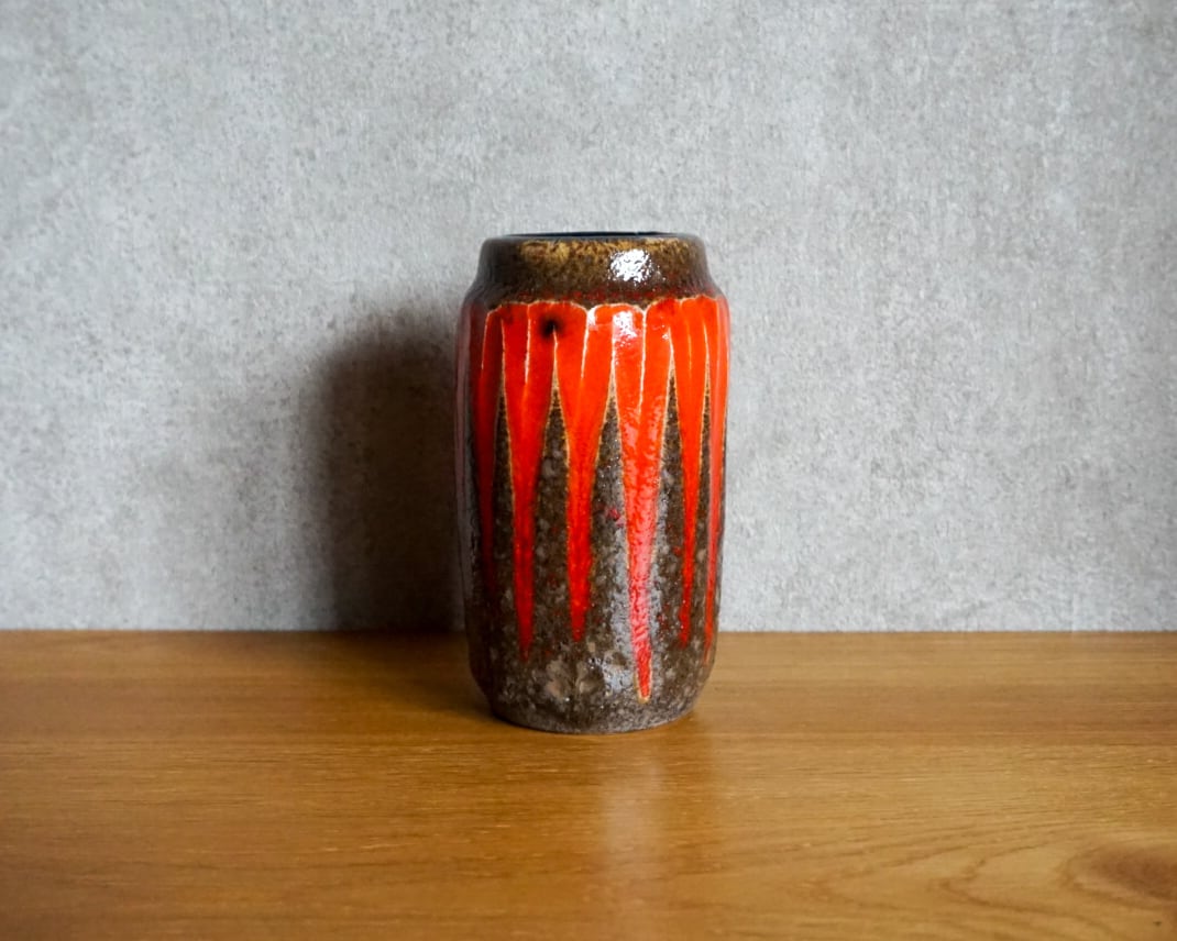 Scheurich / 231 / 15 / Lora | Vase's Base - Fat Lava and Scheurich / 231 / 15 / Lora | Vase's Base - Fat Lava and