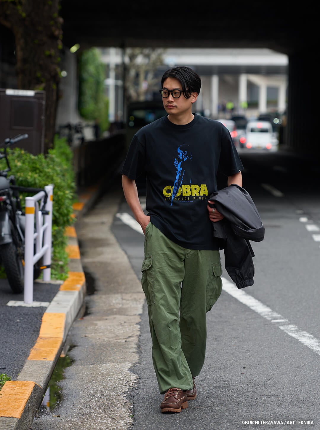 COBRA」T-Shirt／Smoke | Number Rock