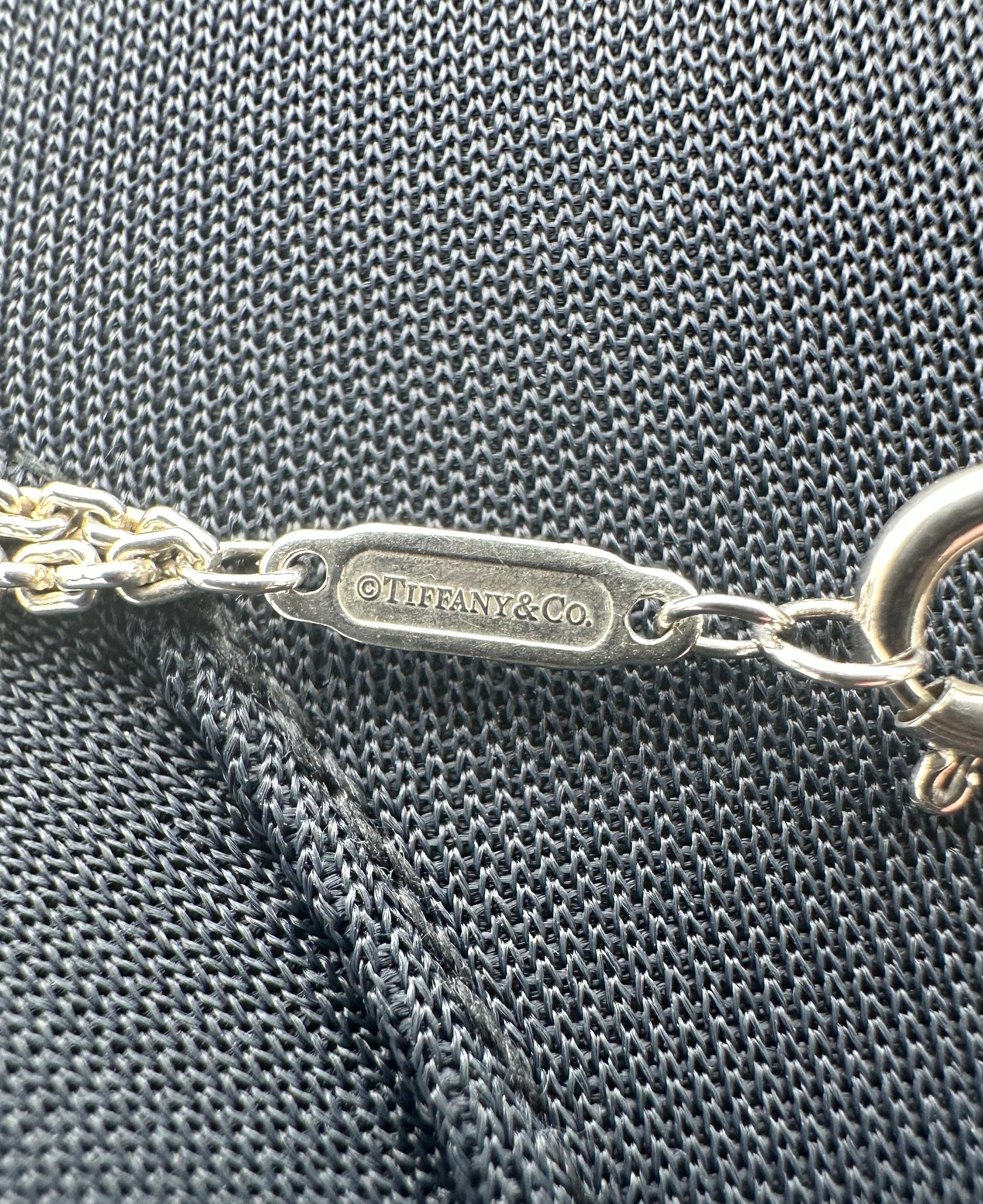 TIFFANY&Co. ハードウェア ラージダブルリンク ネックレス SV925