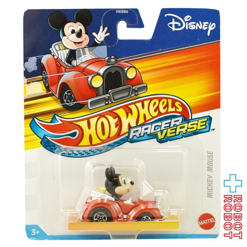ホットウィール レーサーバース 2024 1/64 ディズニー ミッキーマウス ダイキャスト メタルビークル ミニカー 未開封