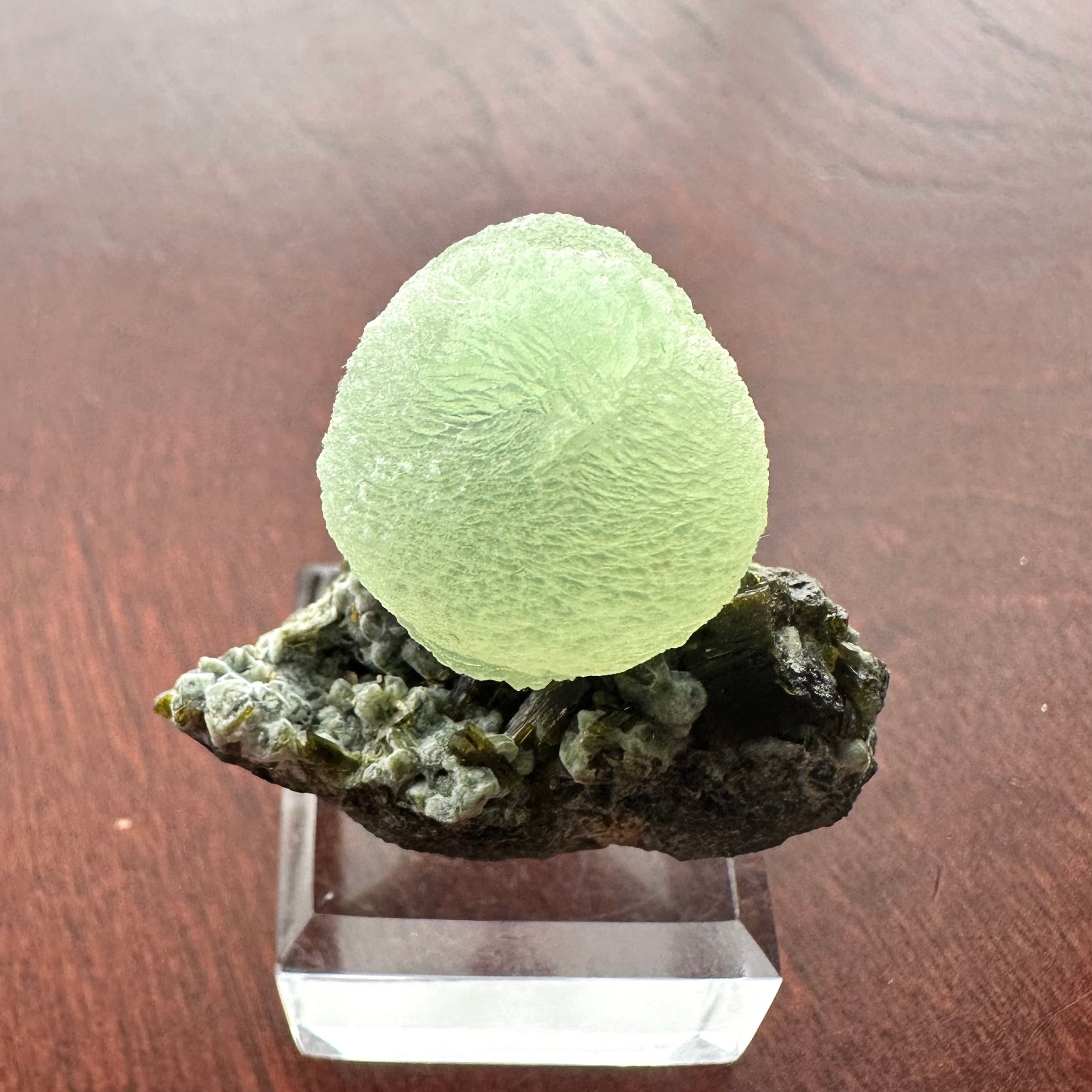 プレナイト / エピドート【Prehnite with Epidote】マリ共和国産