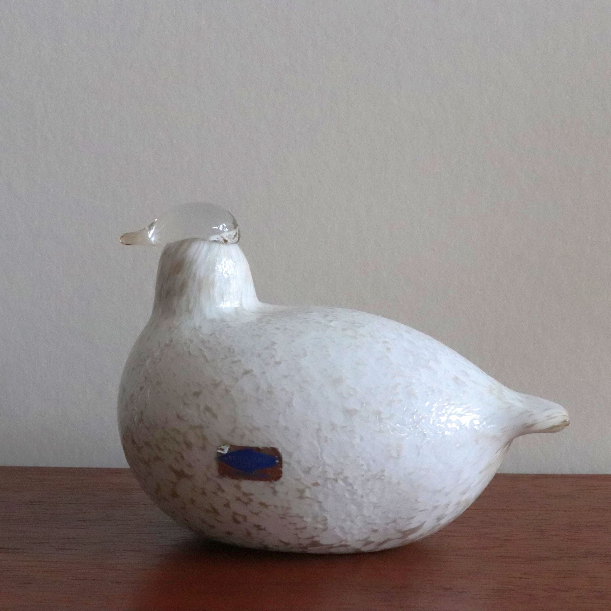 c7902】Birds by Oiva Toikka - Riekko / Willow Grouse（ライチョウ