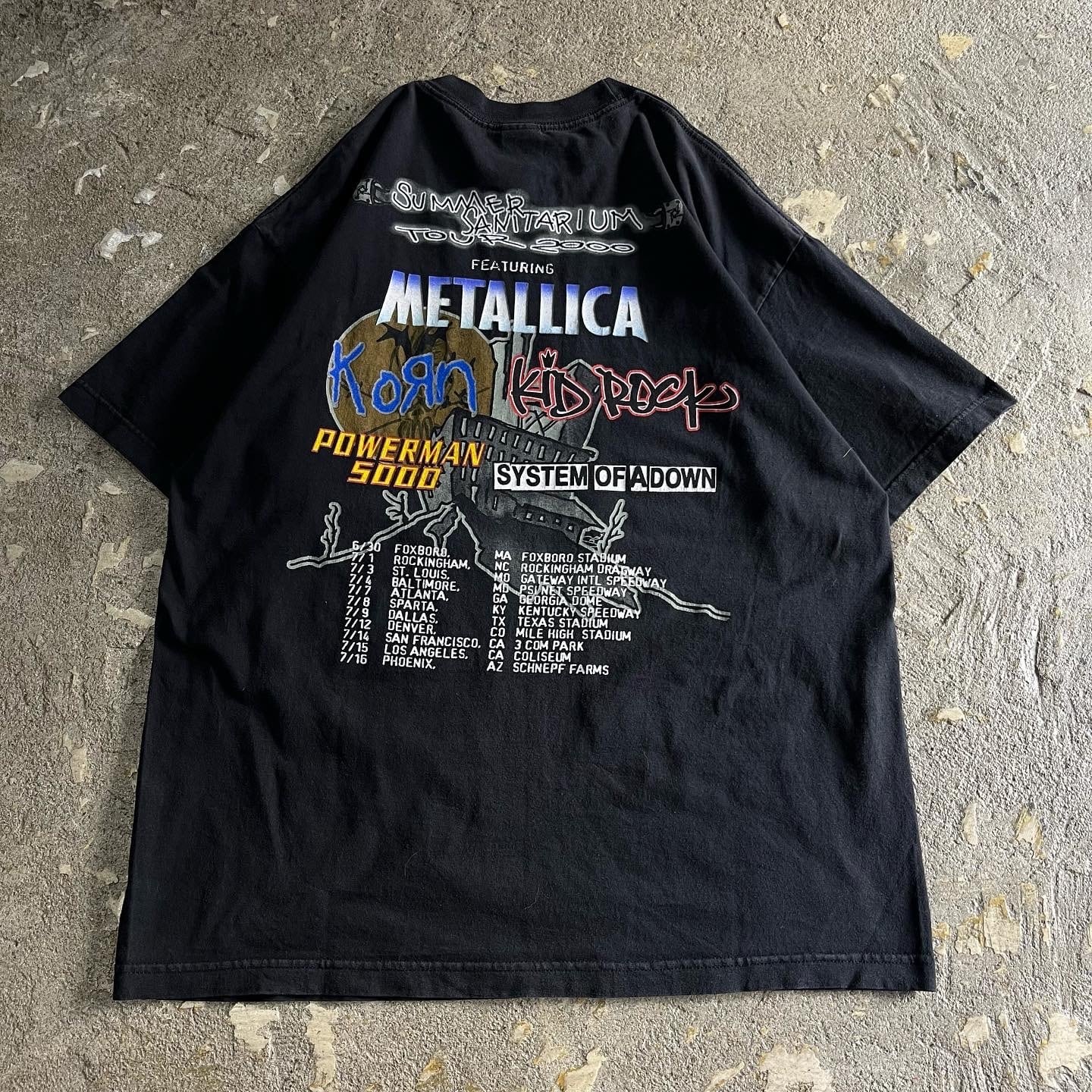 2000s Summer Sanitarium Tour T-shirt | What'z up