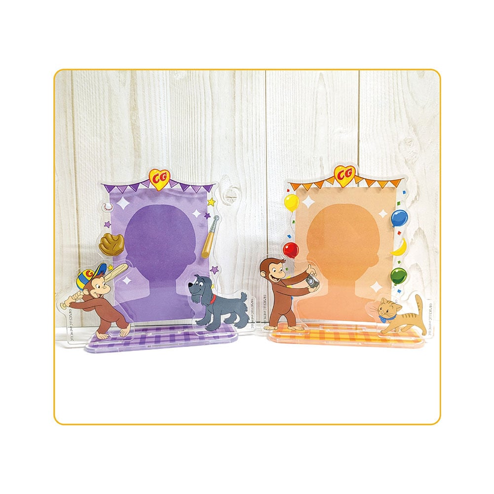 ☆推し活グッズ☆ おさるのジョージ アクリルフォトスタンド