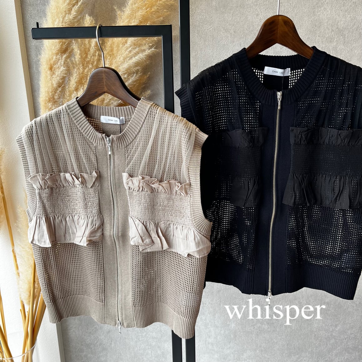 Eimee Law テンセルデニムドロップショルダーシャツ(N) | whispermusee
