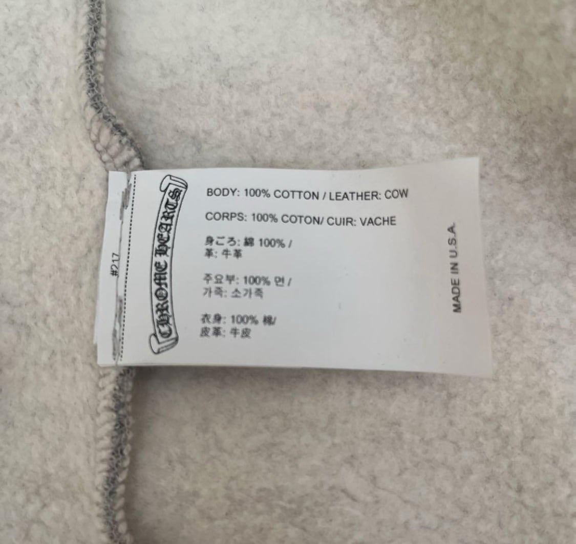 CHROME HEARTS クロムハーツ GRP NOT BOMBER ジャケット スタジャン