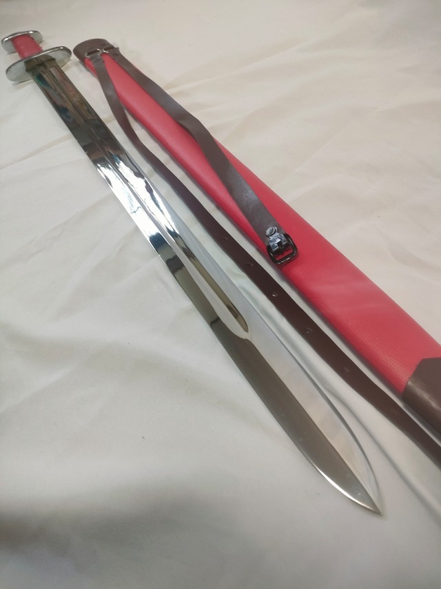 ●訳あり品● ヴァイキングソードA 真鍮製刀身 模造刀 西洋剣 D3