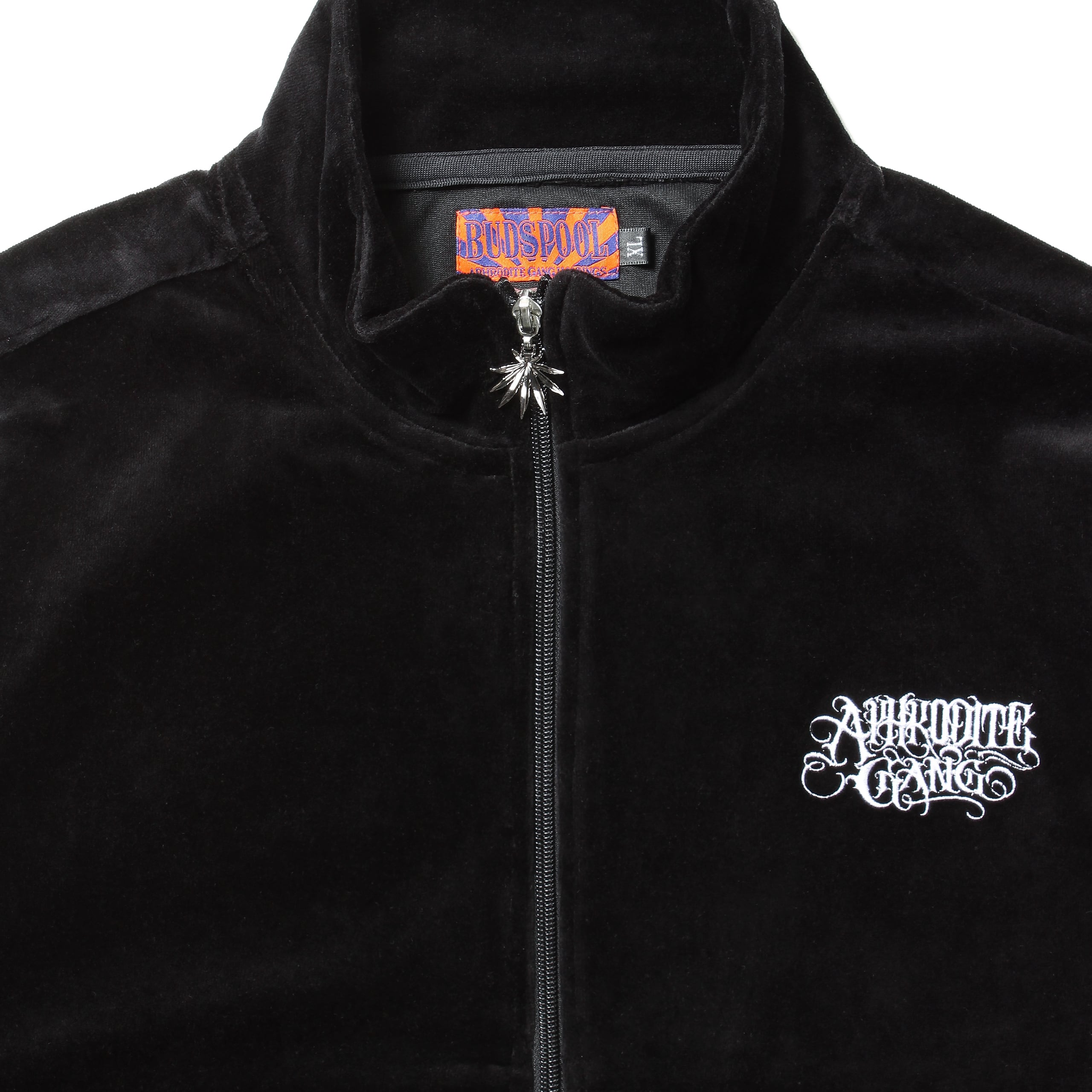 VELOUR JERSEY TRACK JACKET