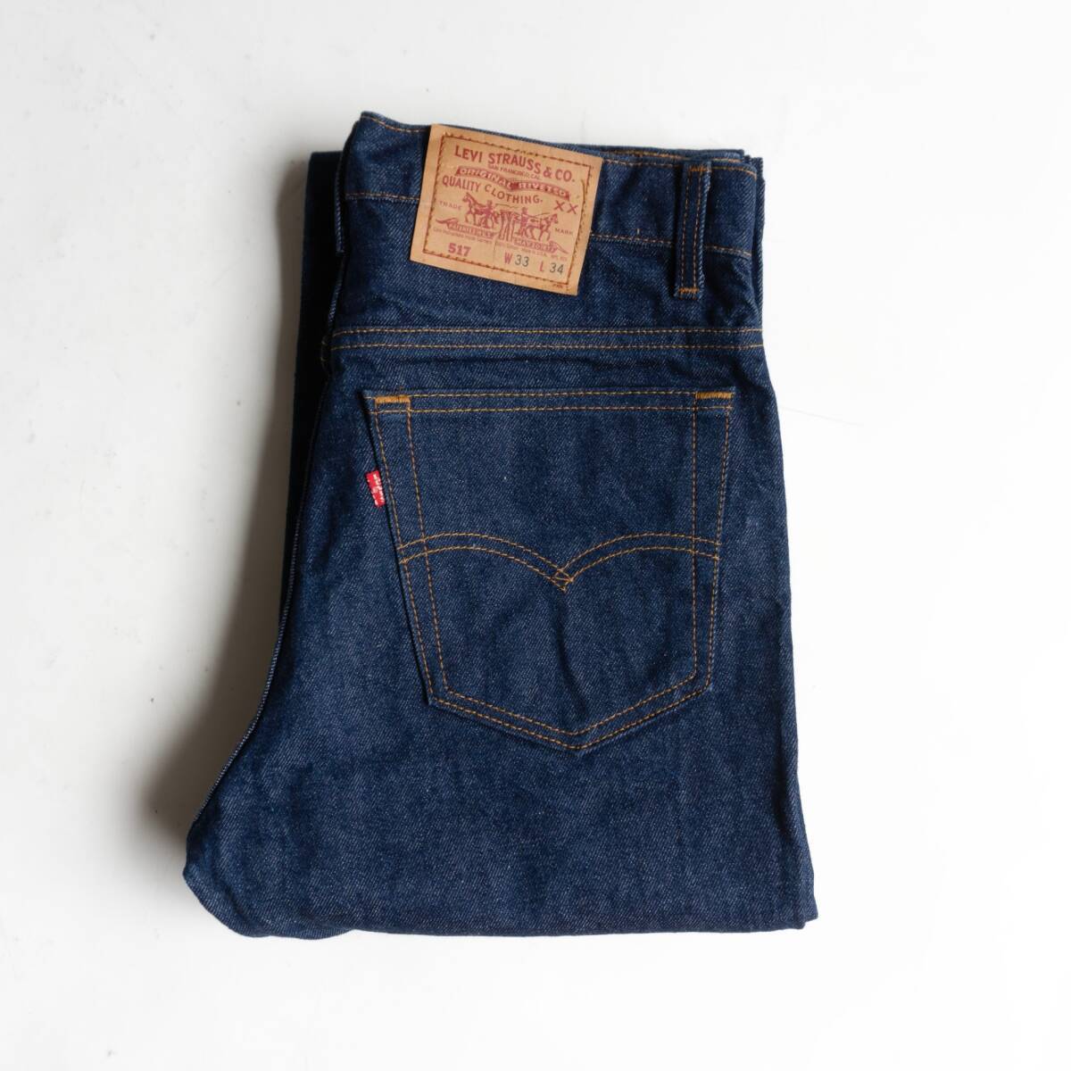 美品濃紺/加工モデル】 LEVI'S 【83501 80s 501 赤耳 デニムパンツ