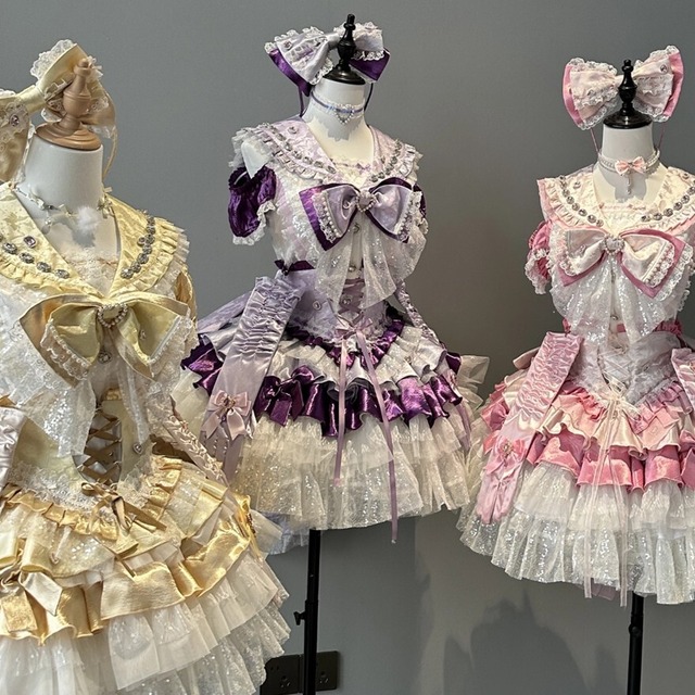 アイドル衣装 ふんわり揺れる大きなバックリボン 予約商品｜3月28日まで