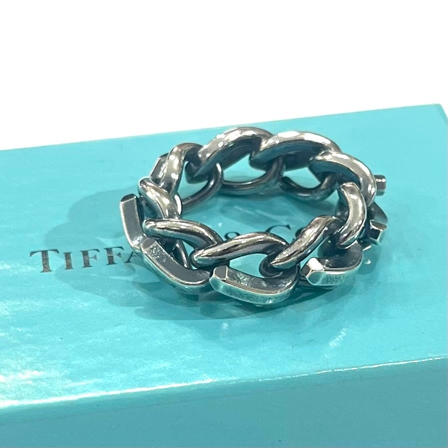 ティファニー TIFFANY ツイストキーリング SV925 ヴィンテージ 希少