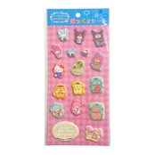 なんでもいきもの×サンリオ　ぷっくりシール