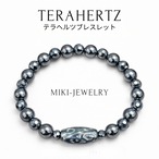 テラヘルツブレスレット|多面カットテラヘルツ鉱石|スタイリッシュ天然石アクセサリー|MIKI JEWELRY