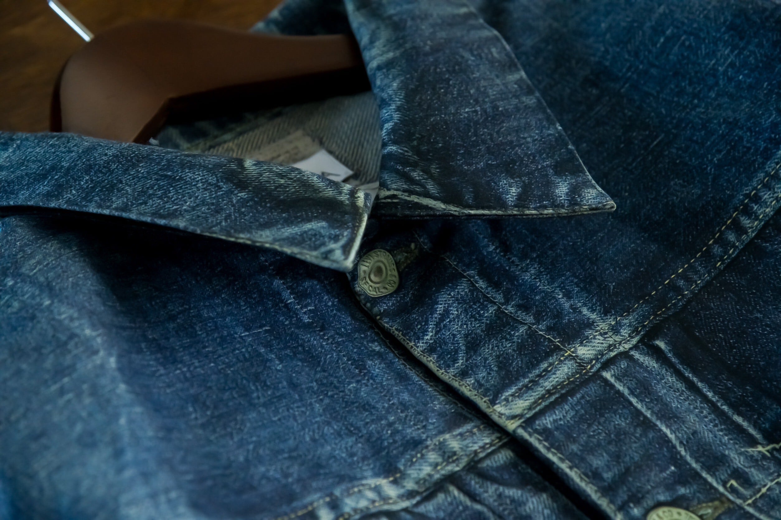 tolq 転写デニムジャケット | NOUVEL des HIOC（ヌベル デ ヒオーク）