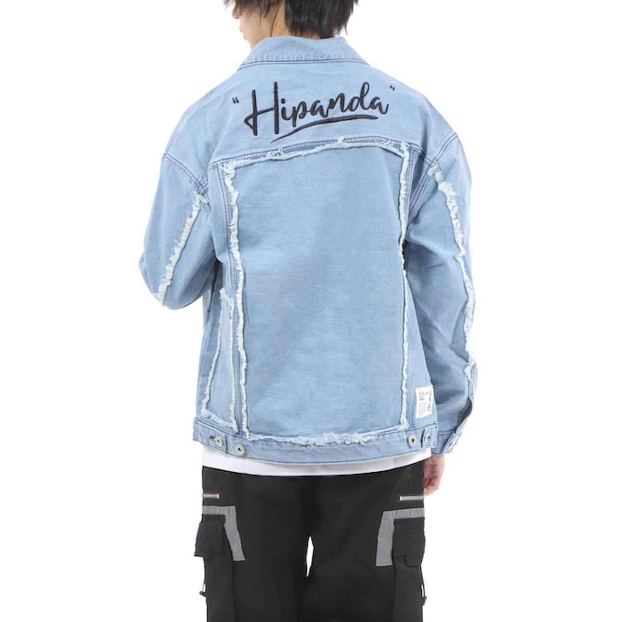 SALE【HIPANDA ハイパンダ】メンズ デニムジャケット MEN'S BACK