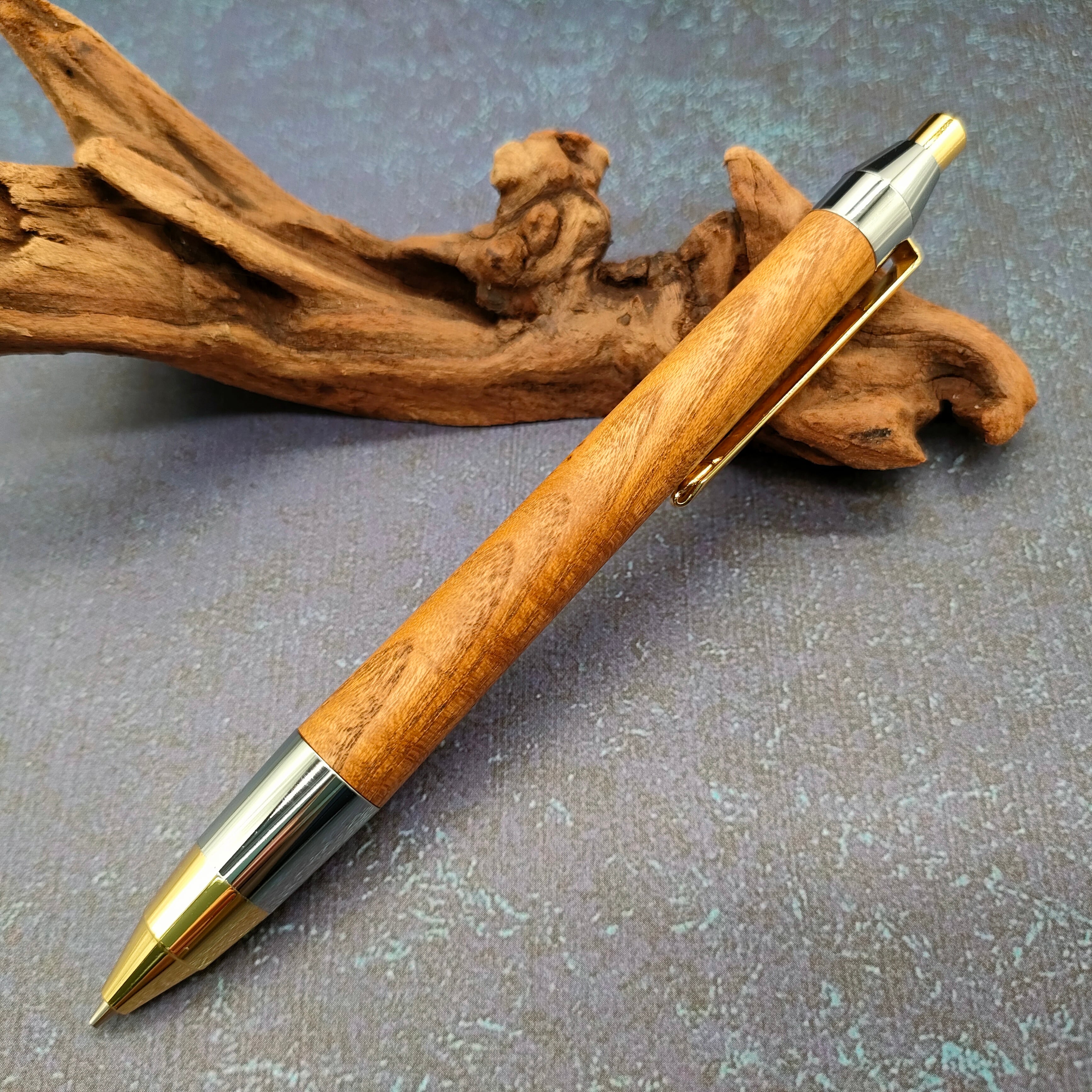 木軸ペン/リングギジー 工房楔 リングキジー シャーペン