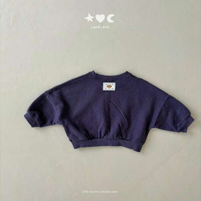 《予約》送料無料【lalaland】bebe ) Circle Sweatshirt