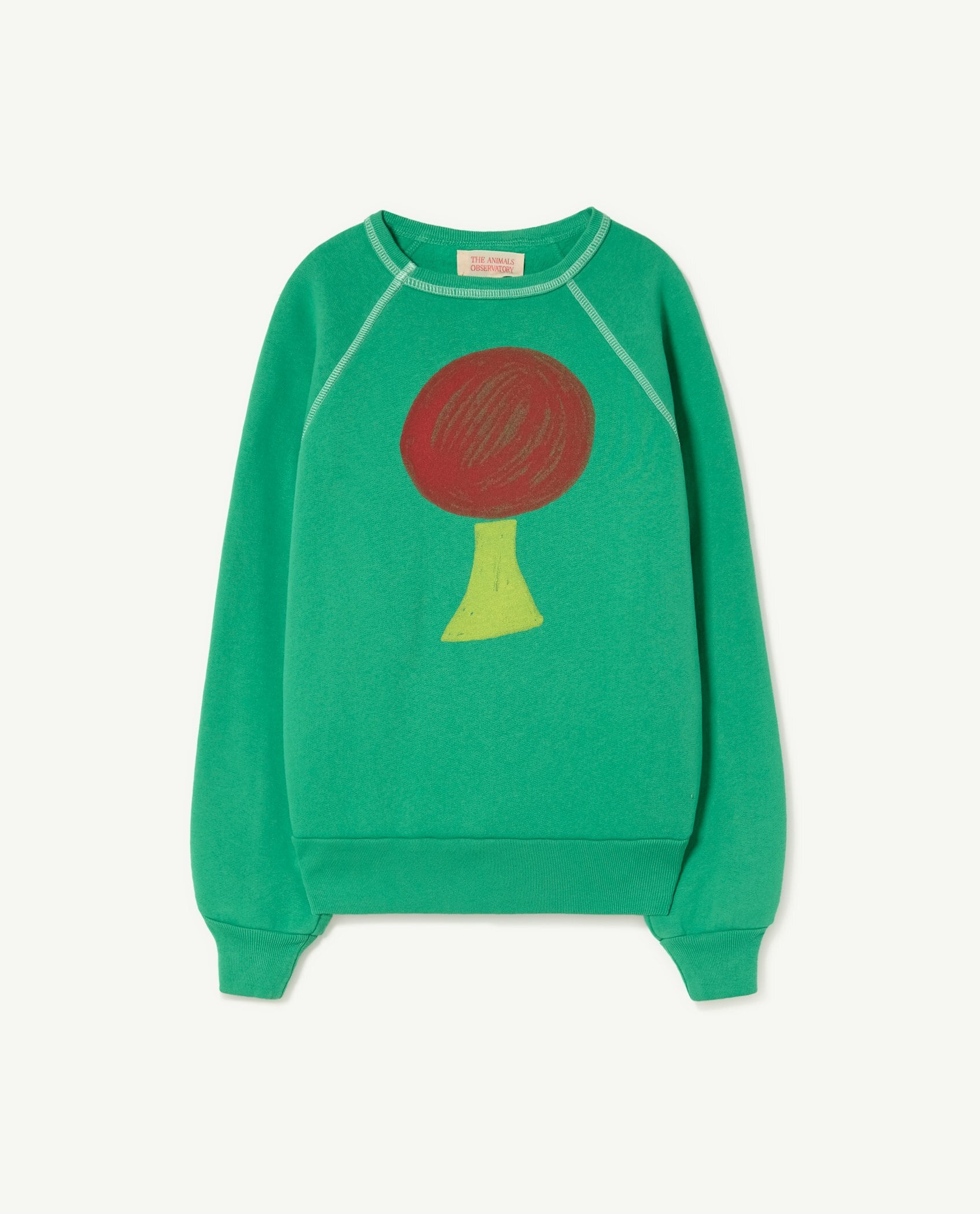 23AW】the animals observatory ( TAO ) JERSEY TOPS SHARK GREEN FORM