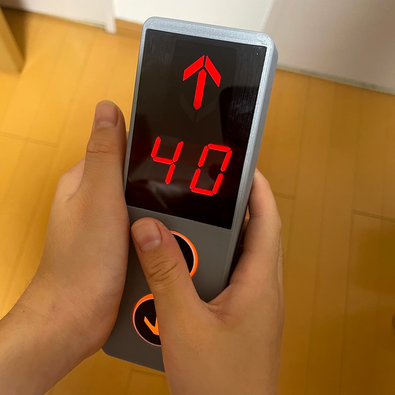 エレベーターの外のボタン | ナガオ玩具